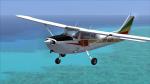 FSX/P3D A2A Cessna C-172 Ethiopian Airlines  2005 Textures